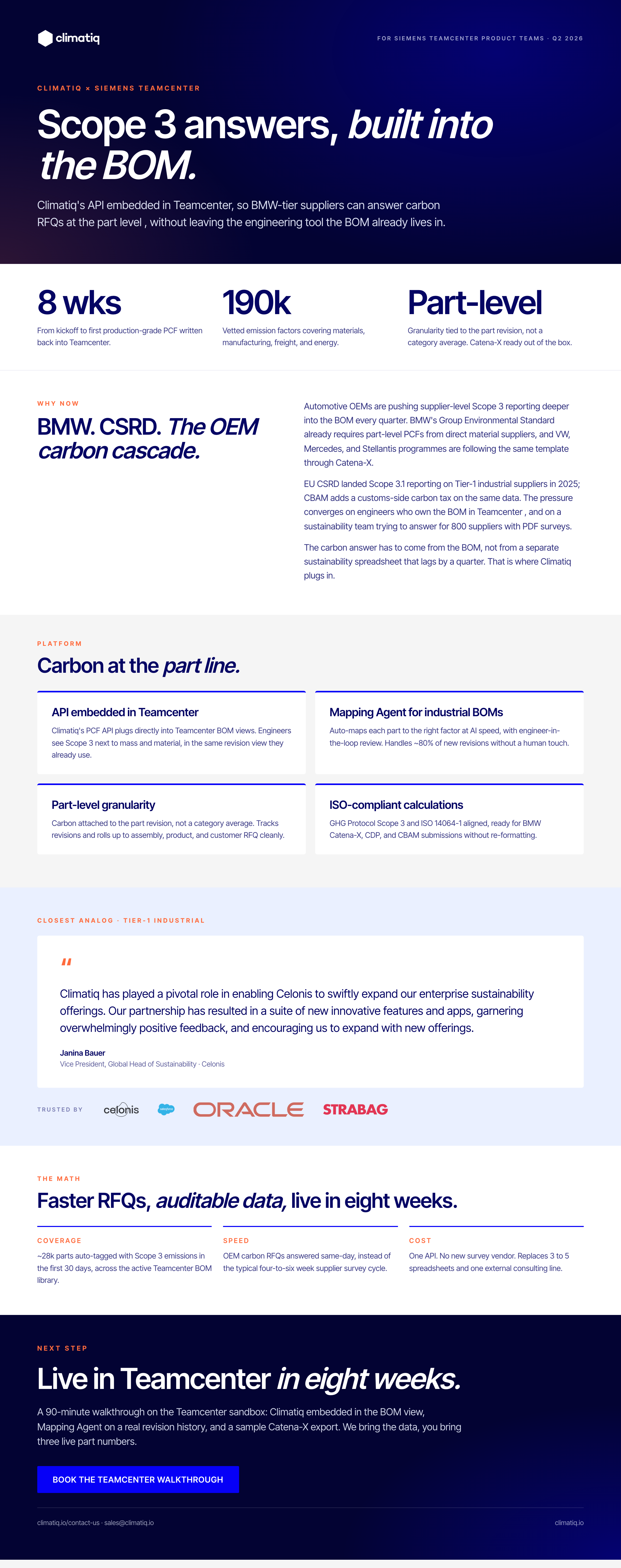 Siemens one-pager
